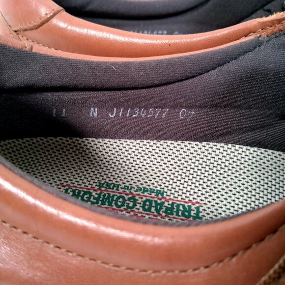 SAS San Antonio Shoes Roamer Shoes Women 11 N Narrow Brown Leather Mary Janes - Picture 7 of 16